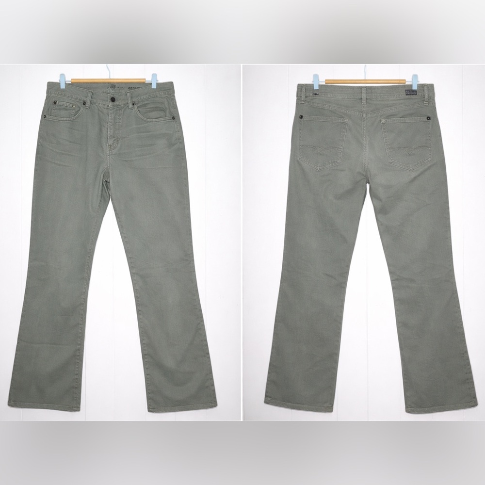 7 For All Mankind Carsen Straight Sage Green Pants Men’s 34 Casual Bundle